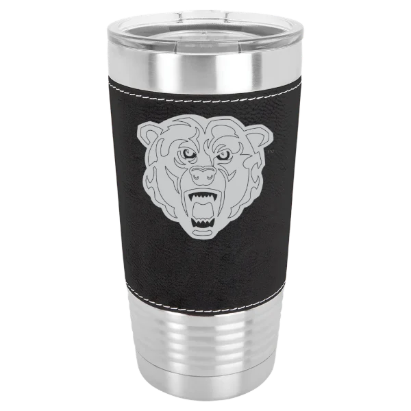 Kutztown University of Pennsylvania Polar Camel 20 oz. Leatherette Grip Tumbler with Standard Lid