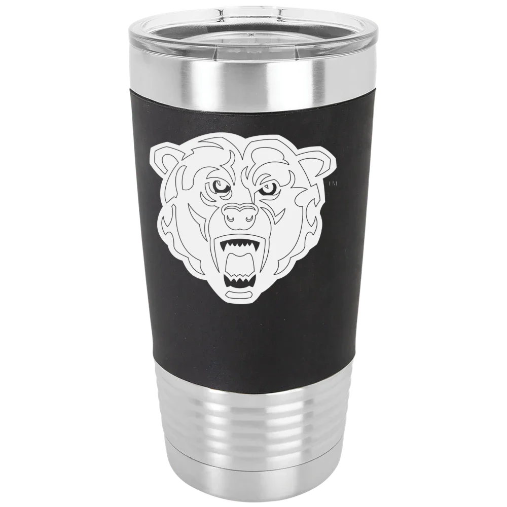Kutztown University of Pennsylvania Polar Camel 20 oz. Silicone Grip Tumbler with Standard Lid