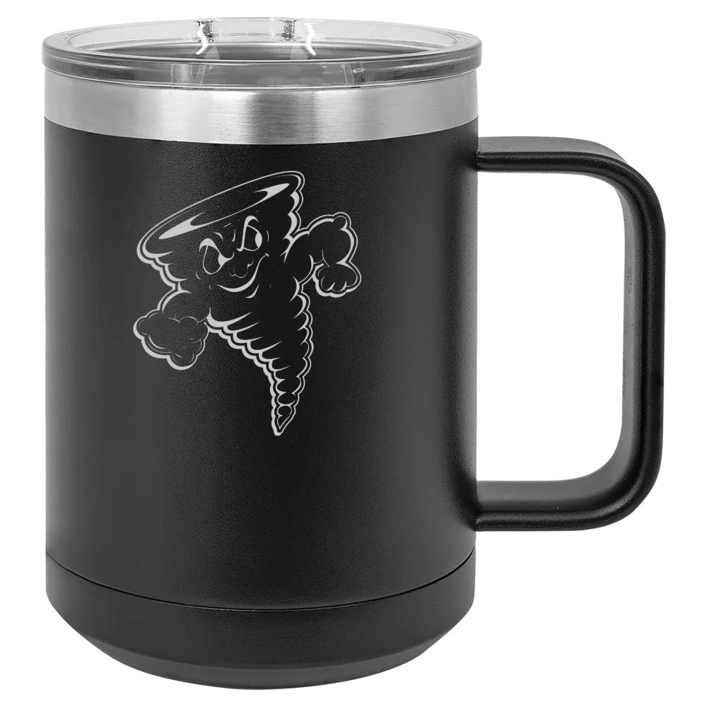 Lake Erie College Polar Camel 15 oz. Mug with Slider Lid