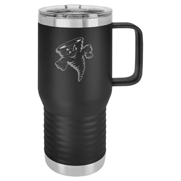 Lake Erie College Polar Camel 20 oz. Travel Mug with Slider Lid