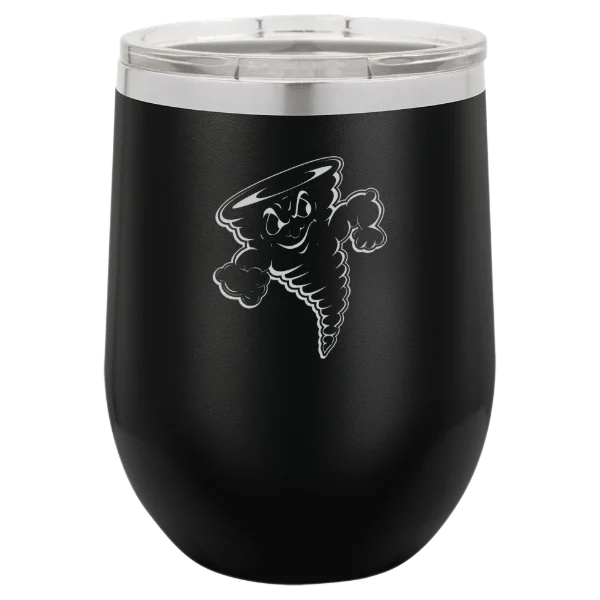 Lake Erie College Polar Camel 12 oz. Stemless Wine Tumbler
