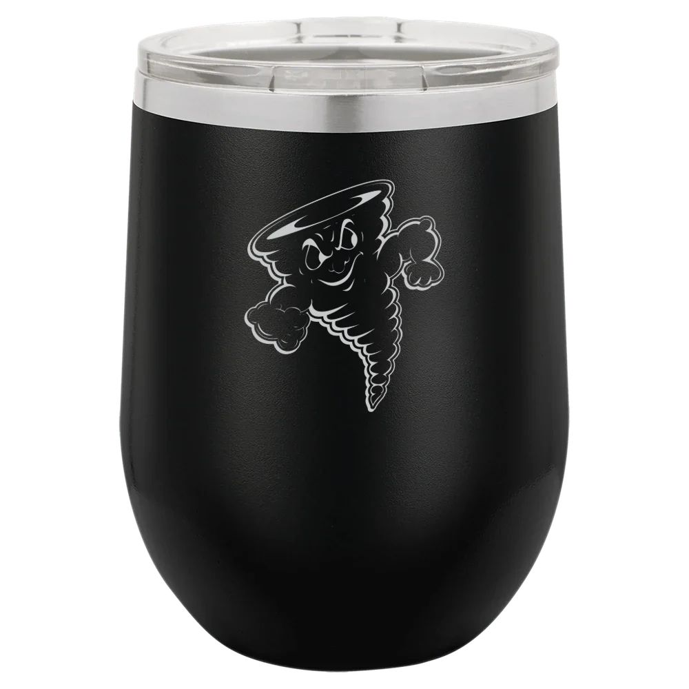 Lake Erie College Polar Camel 12 oz. Stemless Wine Tumbler