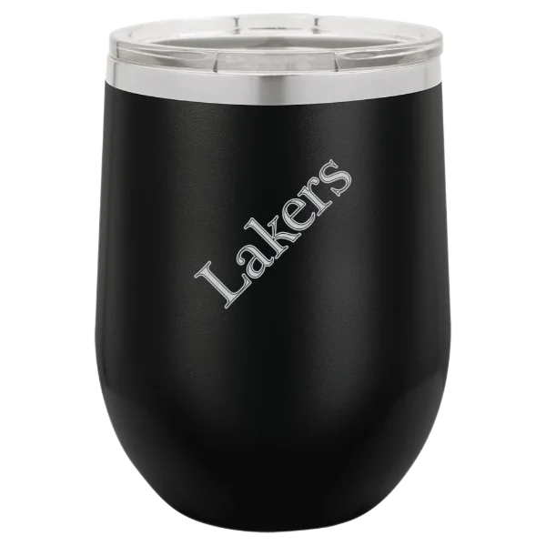 Lake Superior State University Polar Camel 12 oz. Stemless Wine Tumbler