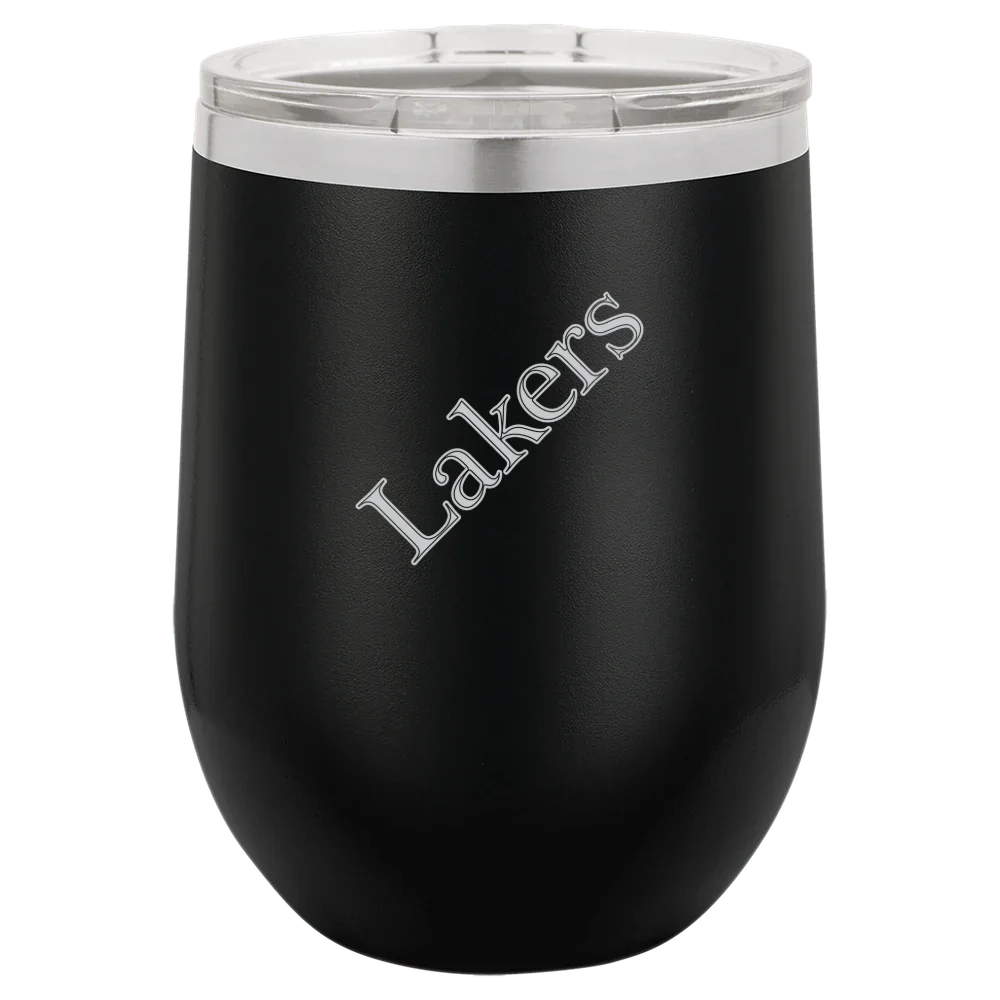 Lake Superior State University Polar Camel 12 oz. Stemless Wine Tumbler