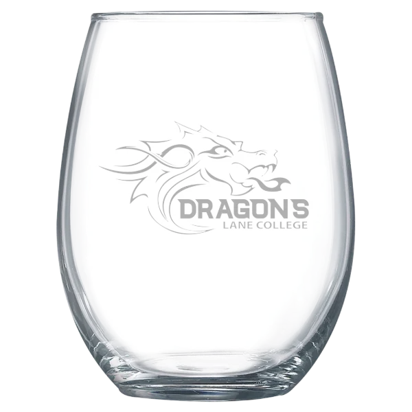 Lane College Polar Camel 15 oz. Stemless Wine Glass