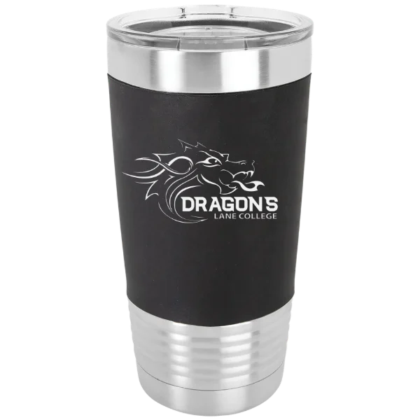 Lane College Polar Camel 20 oz. Silicone Grip Tumbler with Standard Lid