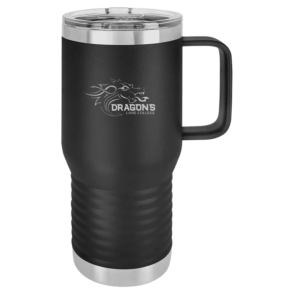 Lane College Polar Camel 20 oz. Travel Mug with Slider Lid