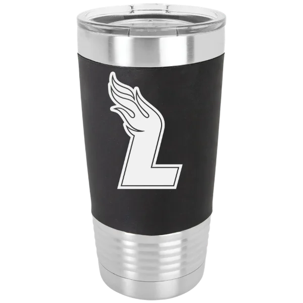 Lee University Polar Camel 20 oz. Silicone Grip Tumbler with Standard Lid