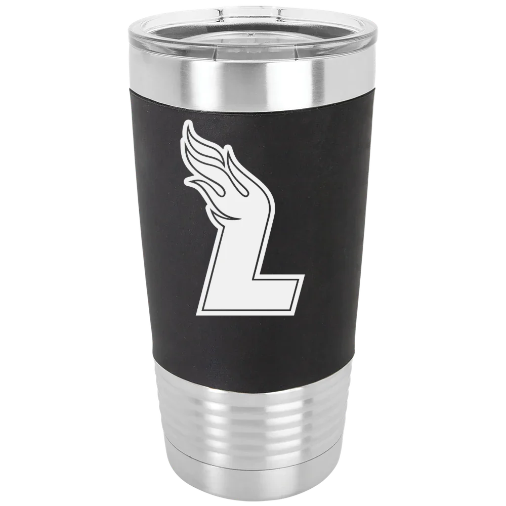 Lee University Polar Camel 20 oz. Silicone Grip Tumbler with Standard Lid