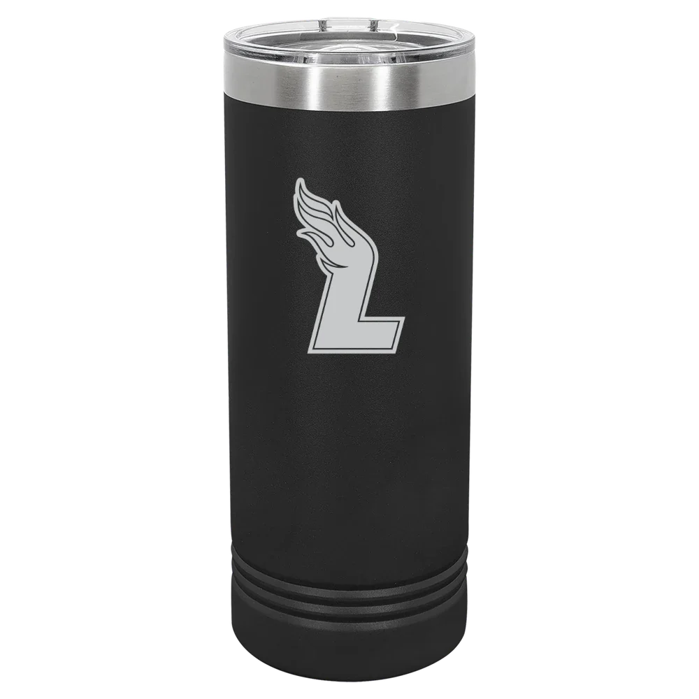 Lee University Polar Camel 22 oz. Skinny Tumbler with Slider Lid