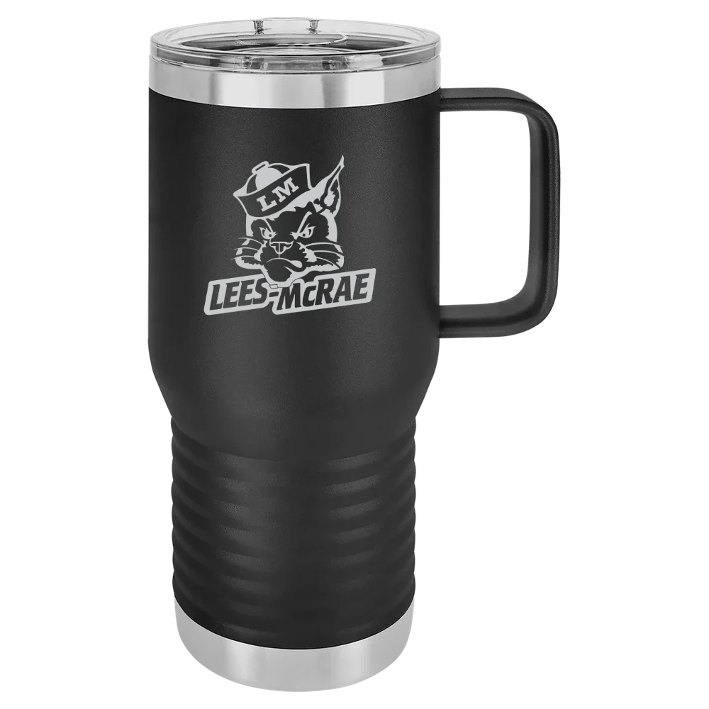 Lees-McRae College Polar Camel 20 oz. Travel Mug with Slider Lid