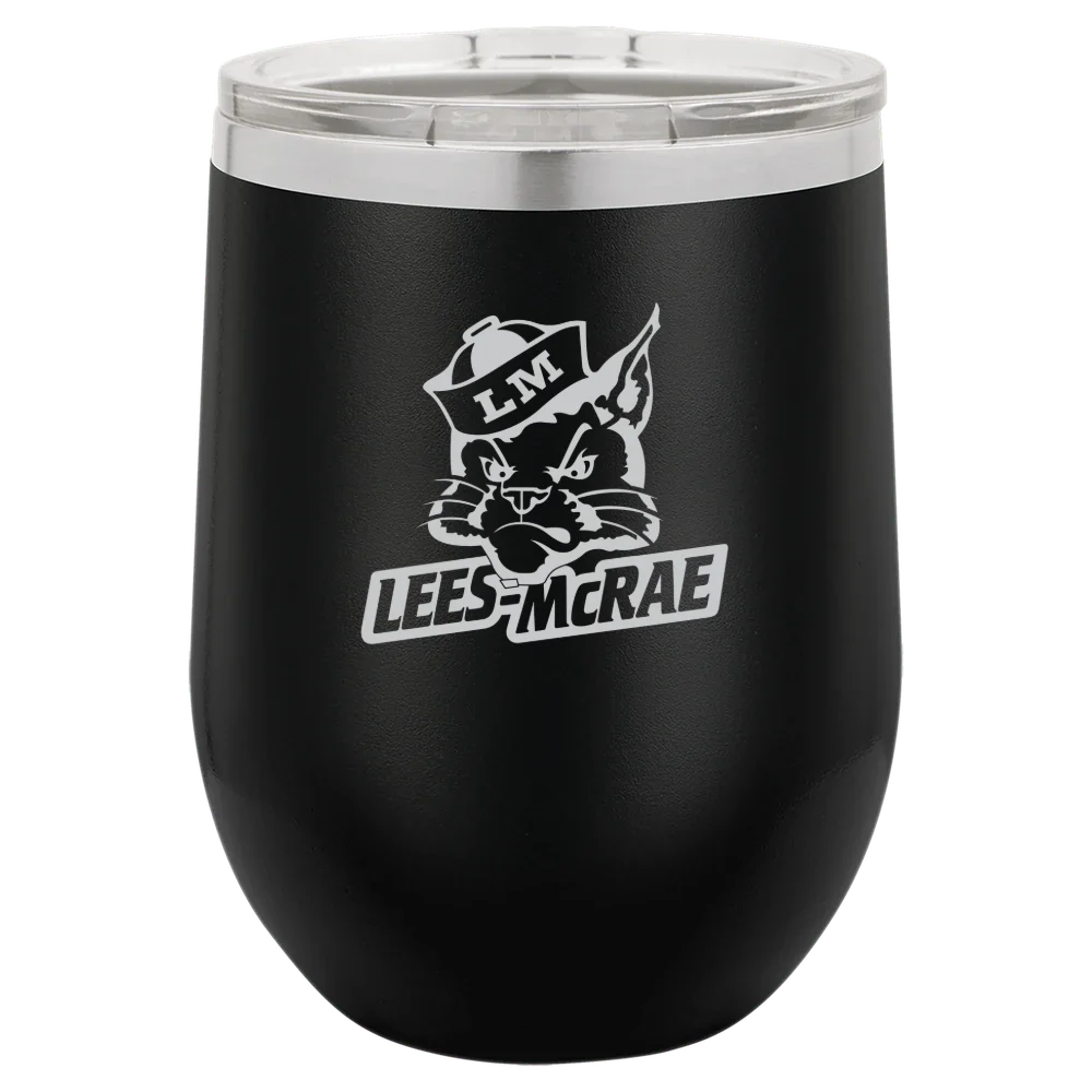 Lees-McRae College Polar Camel 12 oz. Stemless Wine Tumbler