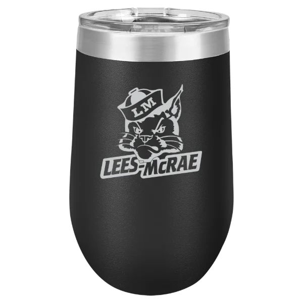 Lees-McRae College Polar Camel 16 oz. Stemless Wine Tumbler