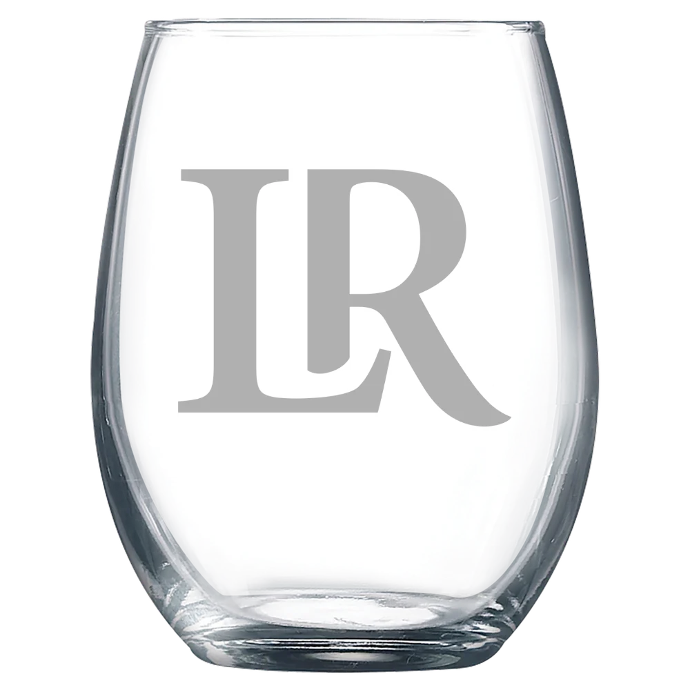 Lenoir-Rhyne University Polar Camel 9 oz. Stemless Wine Glass