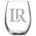 Lenoir-Rhyne University Polar Camel 9 oz. Stemless Wine Glass