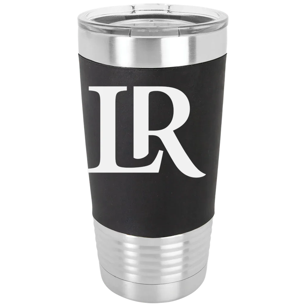Lenoir-Rhyne University Polar Camel 20 oz. Silicone Grip Tumbler with Standard Lid