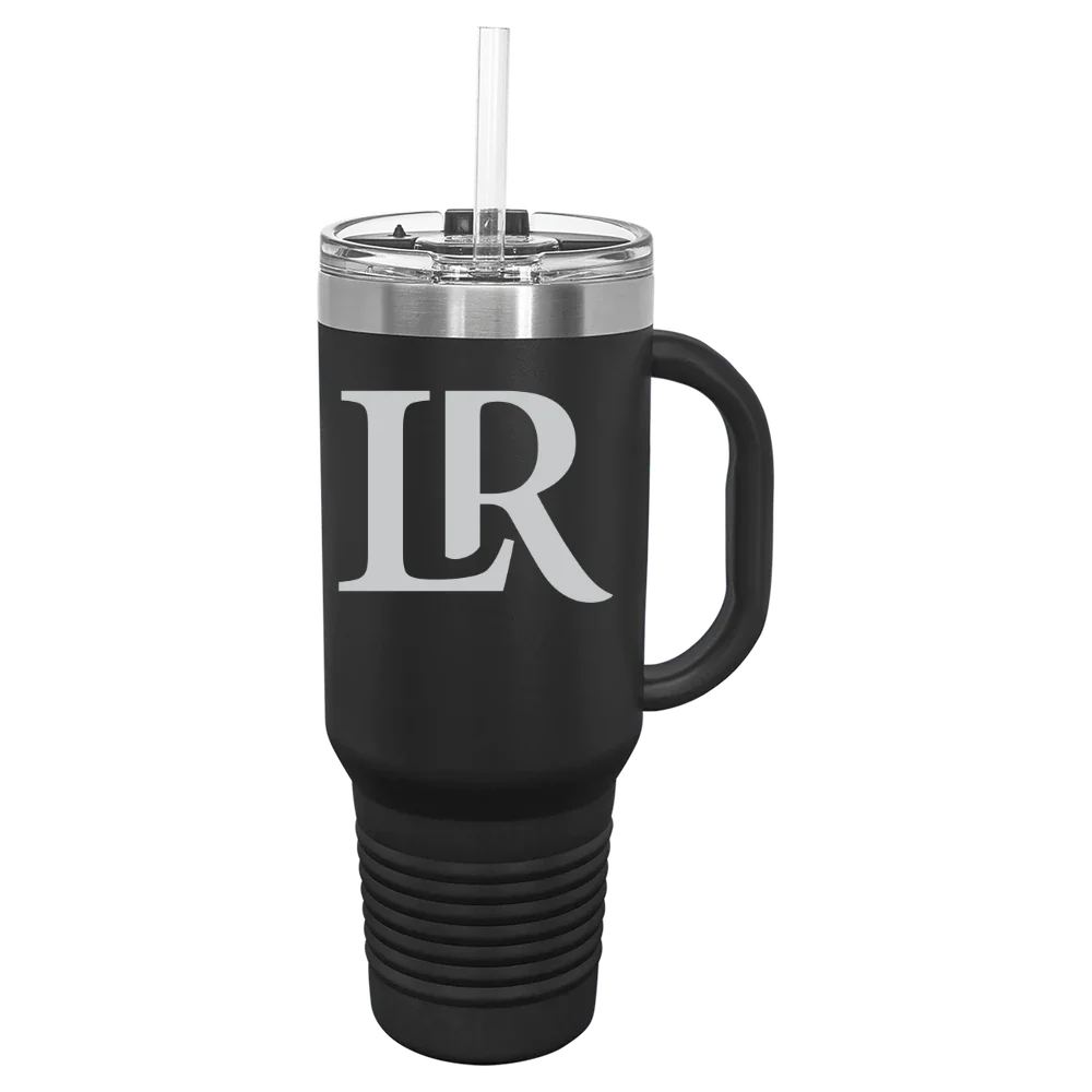Lenoir-Rhyne University Polar Camel 40 oz. Travel Mug with Snap Lid & Straw