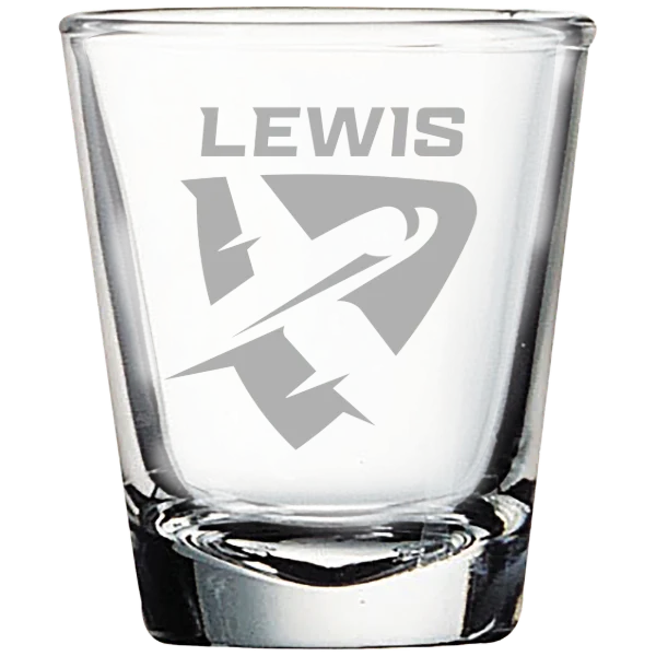 Lewis University Polar Camel 1.7 oz. Shot Glass