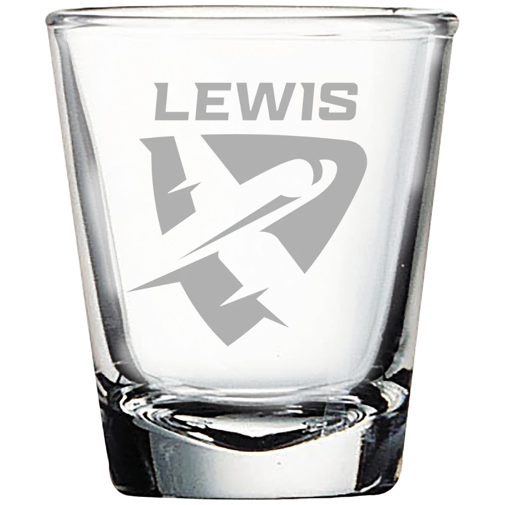Lewis University Polar Camel 1.7 oz. Shot Glass