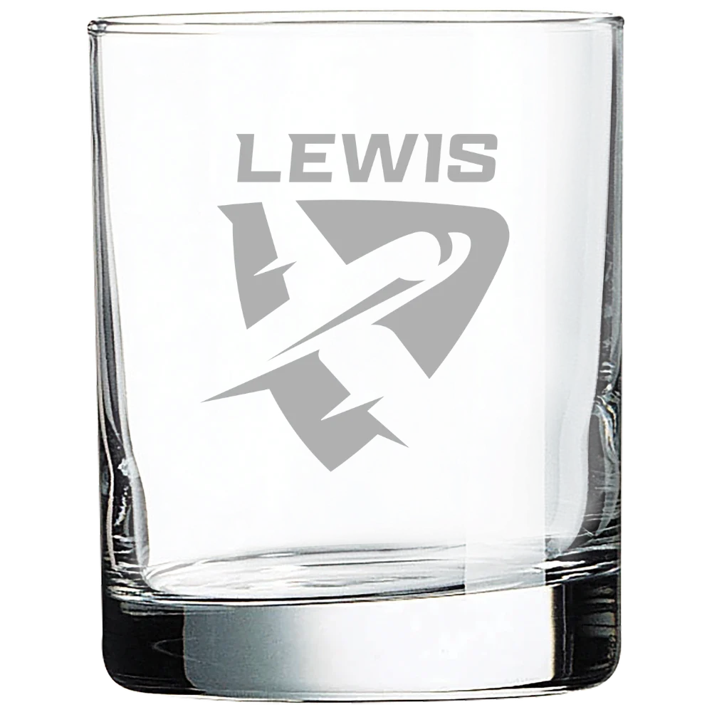 Lewis University Polar Camel 10 1/2 oz. On The Rocks Glass