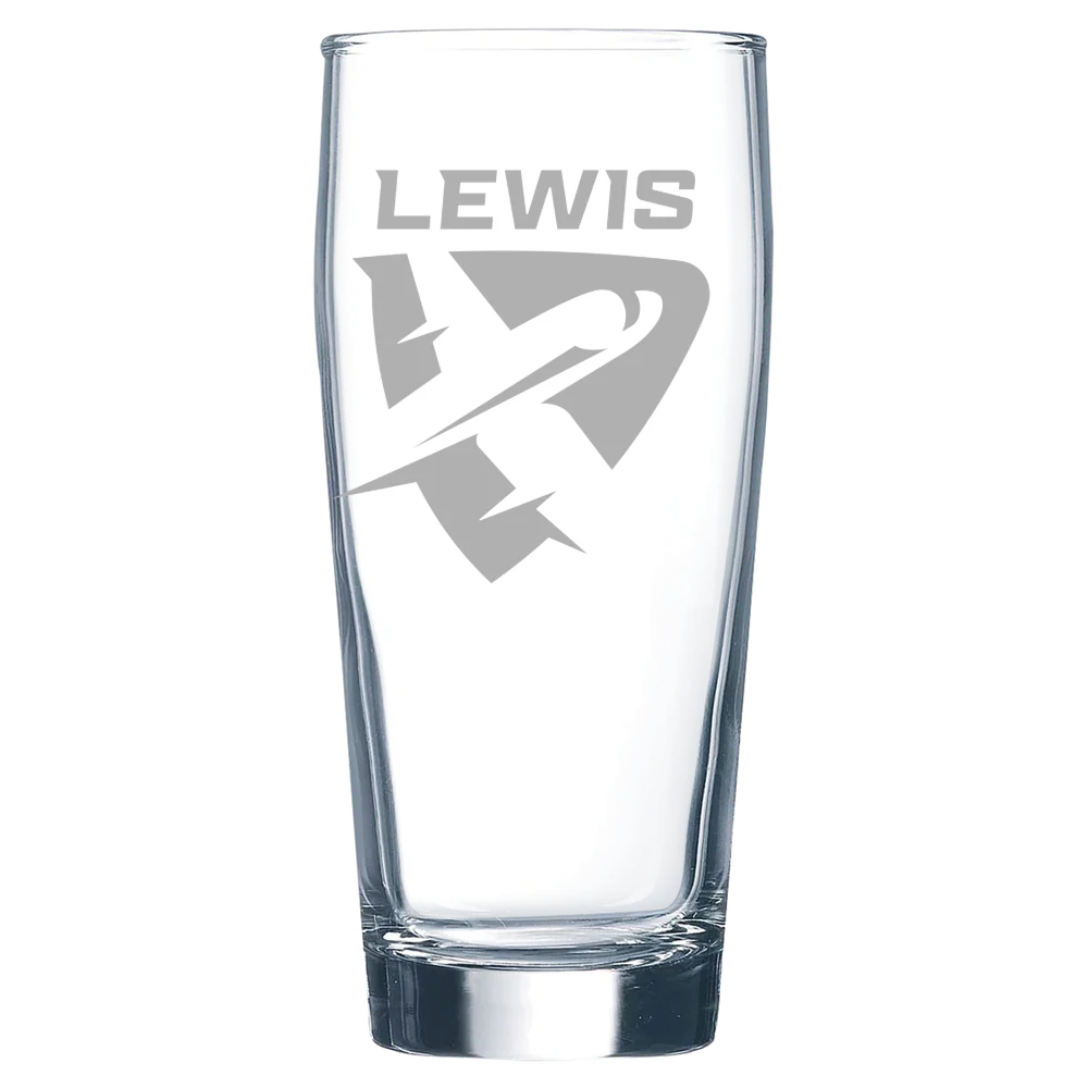 Lewis University Polar Camel 16 oz. Willi Becher Beer Glass