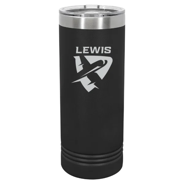 Lewis University Polar Camel 22 oz. Skinny Tumbler with Slider Lid