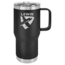 Lewis University Polar Camel 20 oz. Travel Mug with Slider Lid