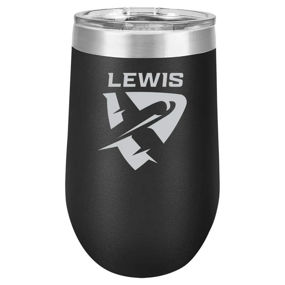 Lewis University Polar Camel 16 oz. Stemless Wine Tumbler