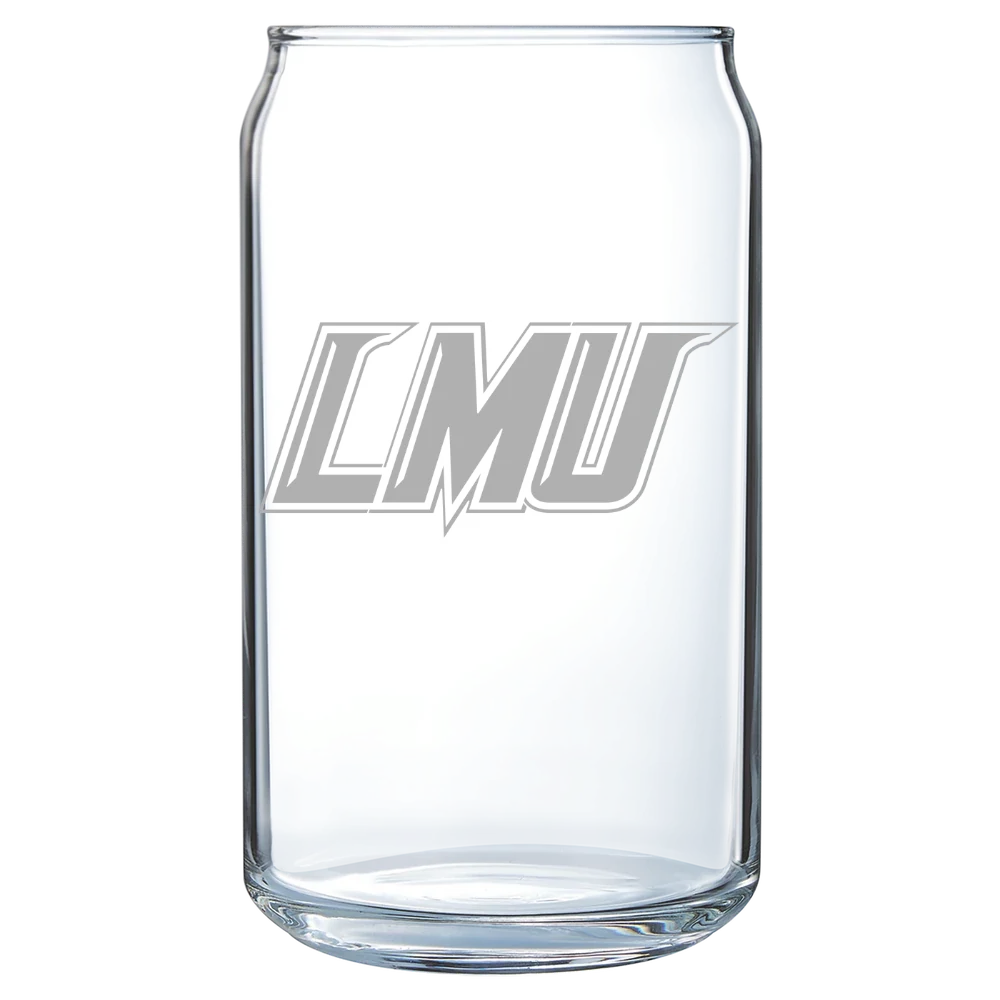 Lincoln Memorial University Polar Camel 16 oz. Can Glass