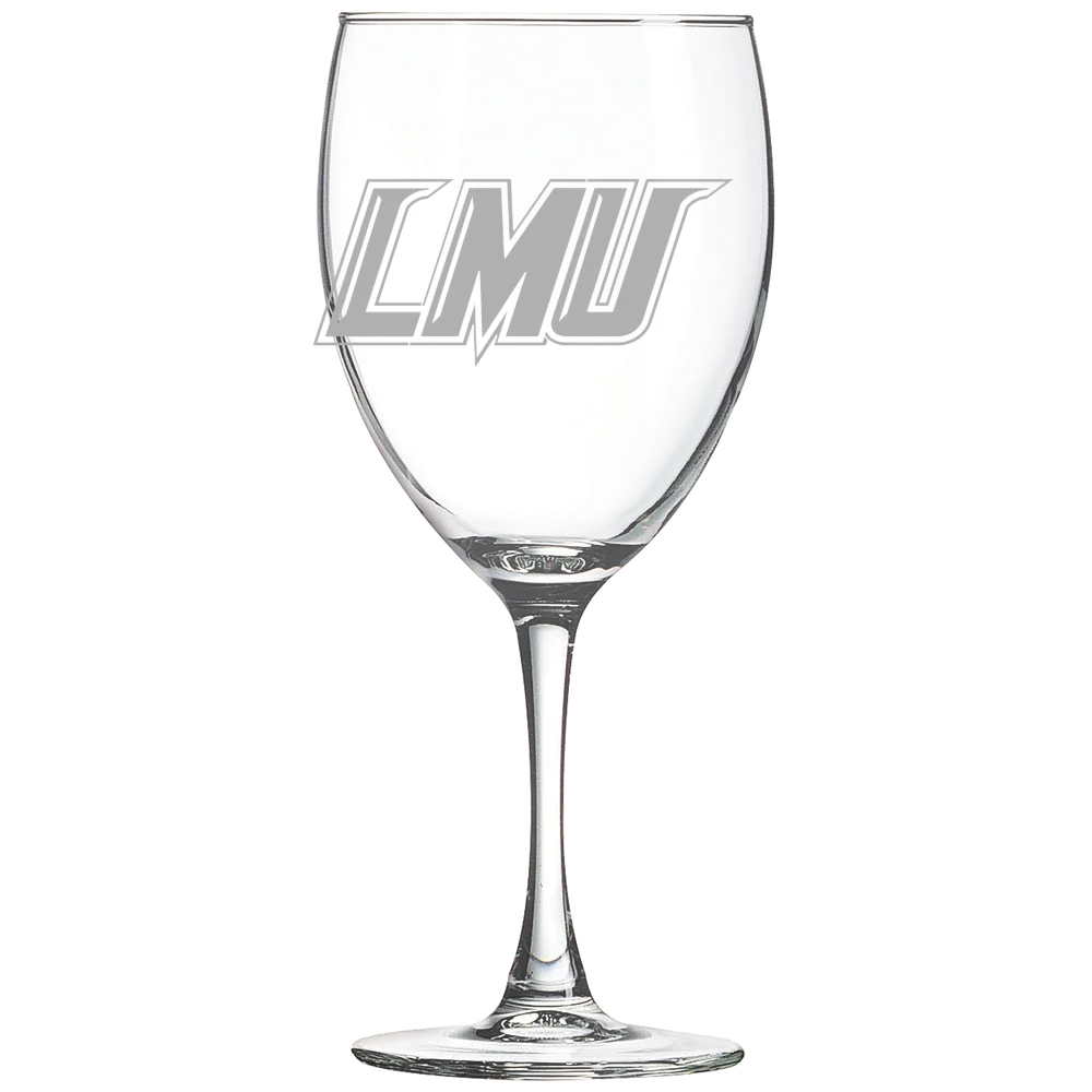 Lincoln Memorial University Polar Camel 10 1/2 oz. Wine Glass