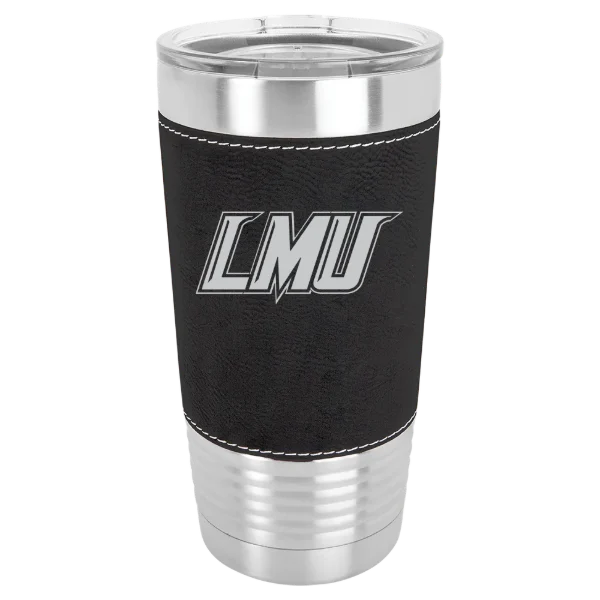 Lincoln Memorial University Polar Camel 20 oz. Leatherette Grip Tumbler with Standard Lid