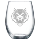 Lincoln University (Missouri) Polar Camel 9 oz. Stemless Wine Glass