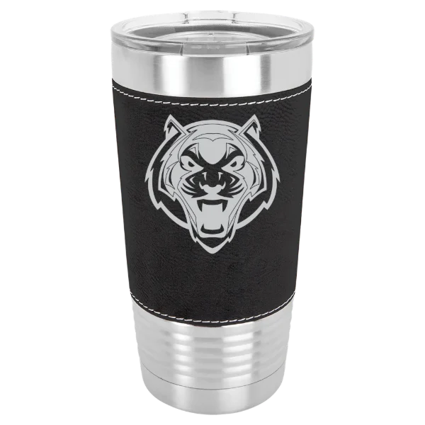 Lincoln University (Missouri) Polar Camel 20 oz. Leatherette Grip Tumbler with Standard Lid