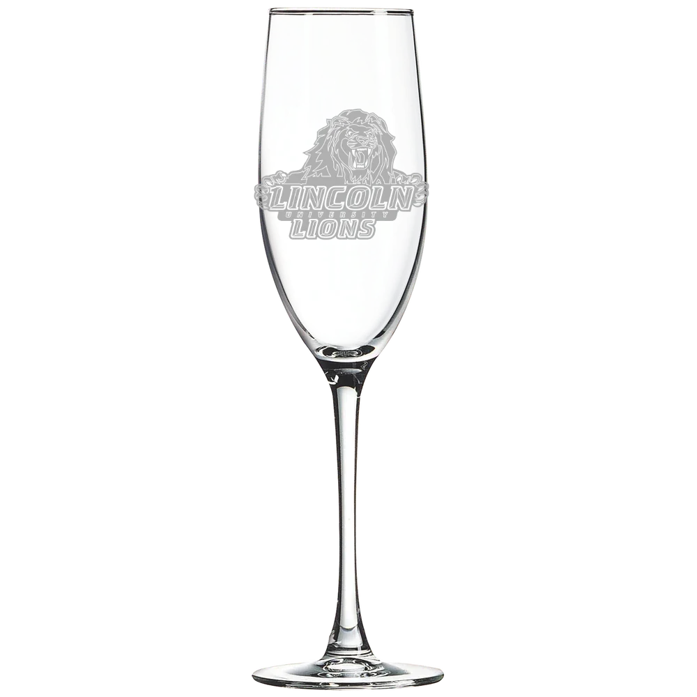 Lincoln University (Pennsylvania) Polar Camel 8 oz. Champagne Flute