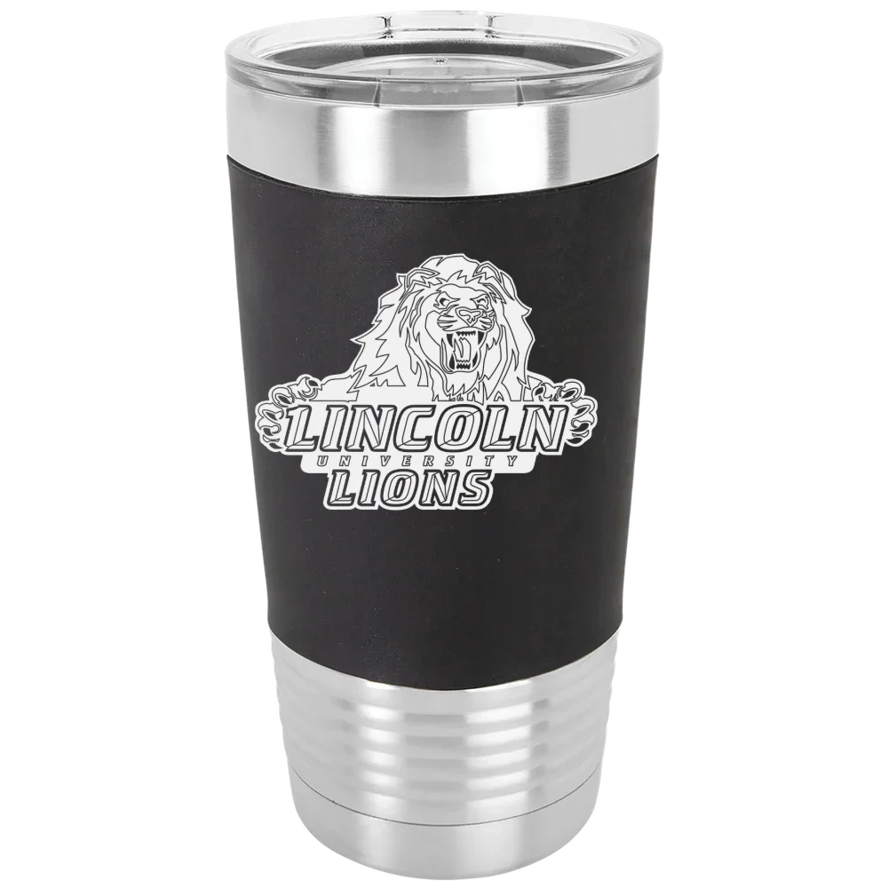 Lincoln University (Pennsylvania) Polar Camel 20 oz. Silicone Grip Tumbler with Standard Lid