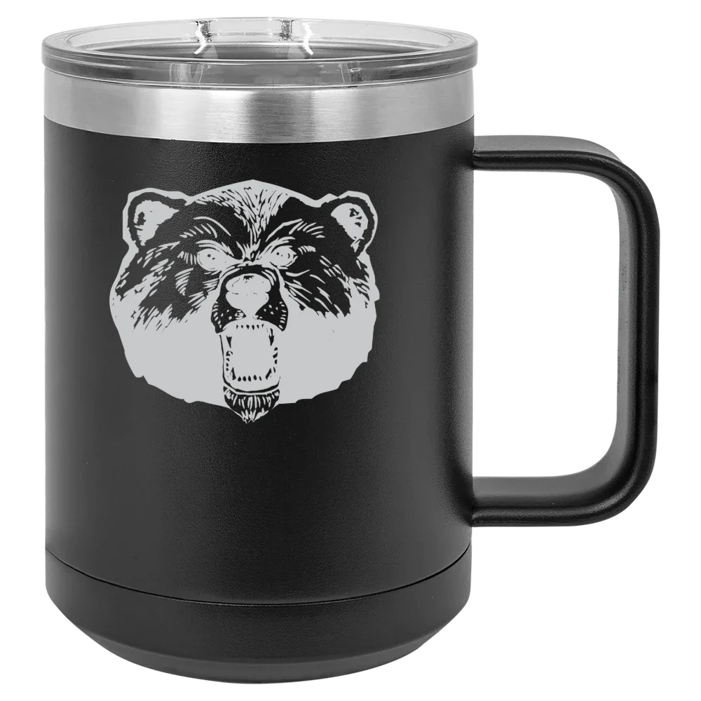 Livingstone College Polar Camel 15 oz. Mug with Slider Lid