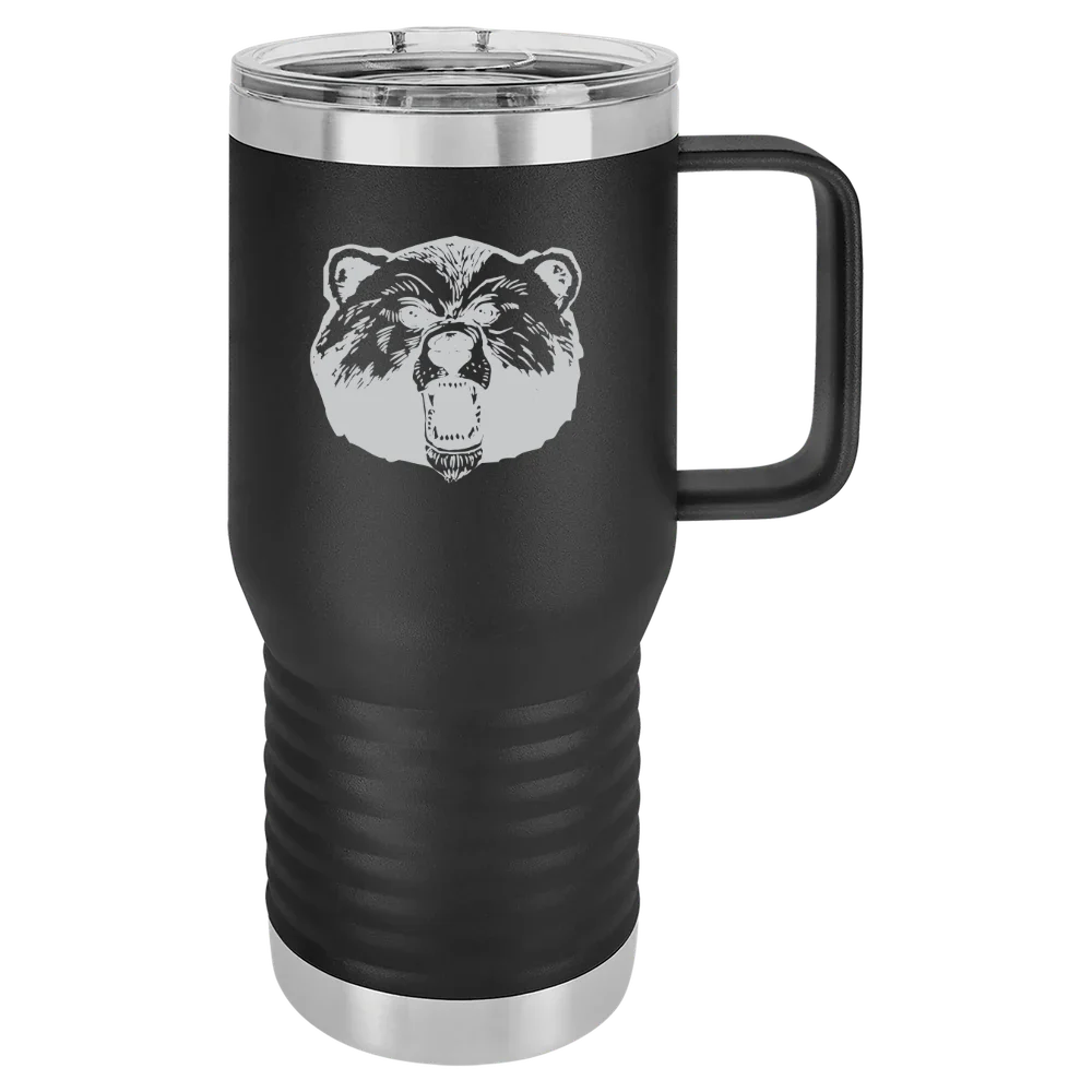 Livingstone College Polar Camel 20 oz. Travel Mug with Slider Lid