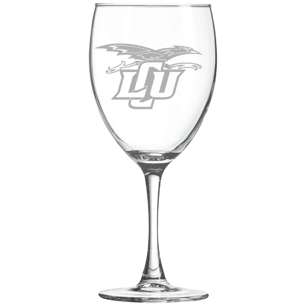 Lubbock Christian University Polar Camel 10 1/2 oz. Wine Glass