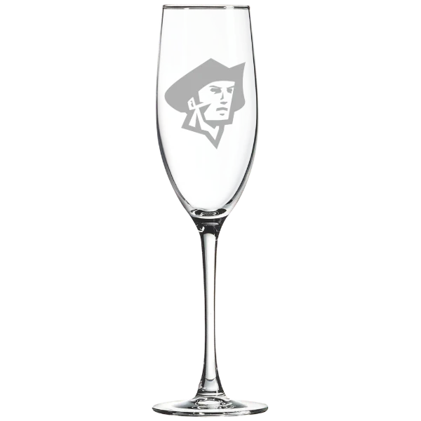 Malone University Polar Camel 8 oz. Champagne Flute