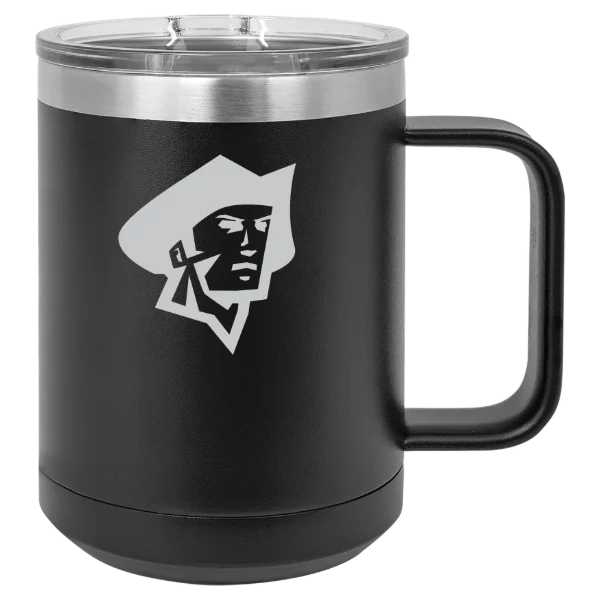 Malone University Polar Camel 15 oz. Mug with Slider Lid