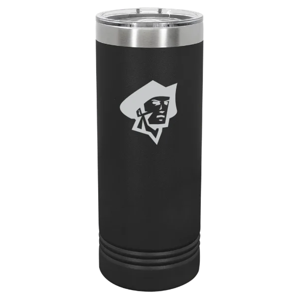 Malone University Polar Camel 22 oz. Skinny Tumbler with Slider Lid