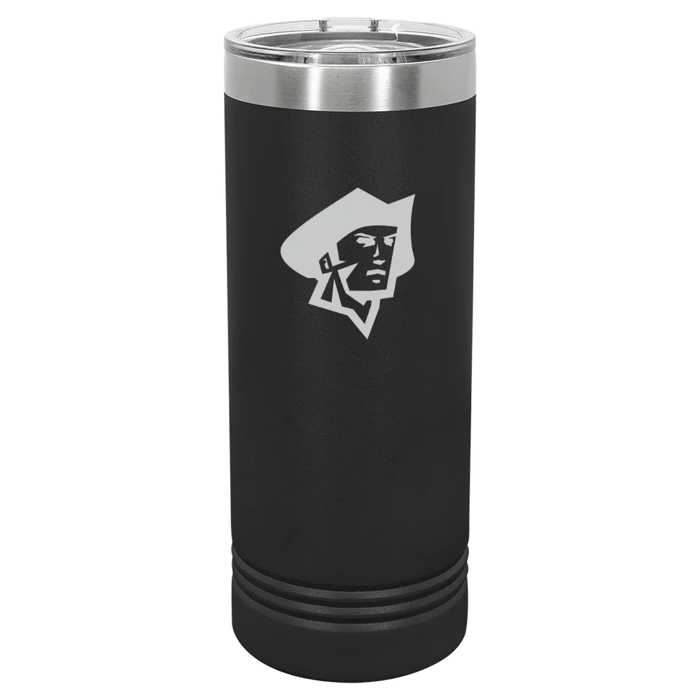 Malone University Polar Camel 22 oz. Skinny Tumbler with Slider Lid
