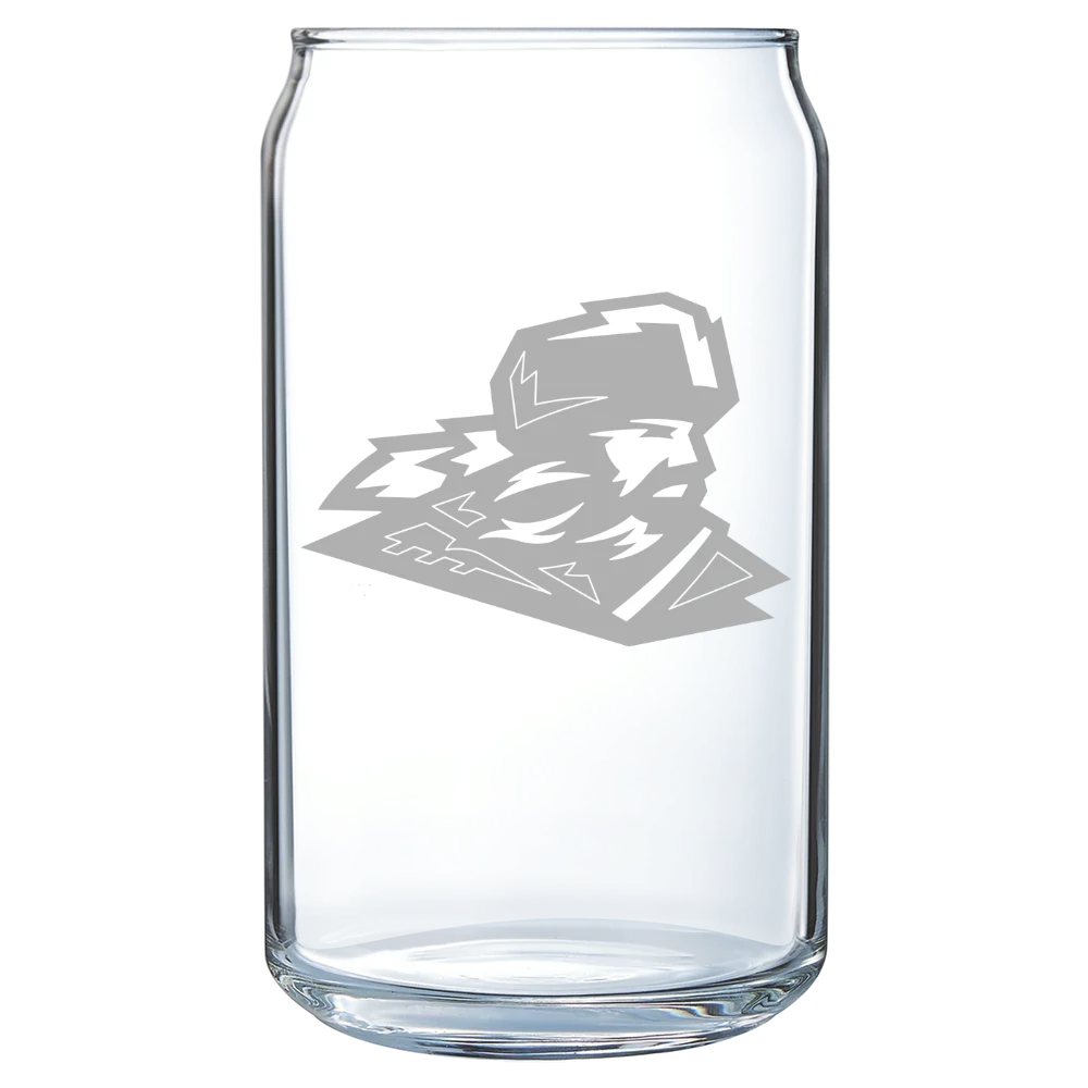 Mansfield University of Pennsylvania Polar Camel 16 oz. Can Glass