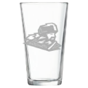 Mansfield University of Pennsylvania Polar Camel 16 oz. Pint Mixing Glass