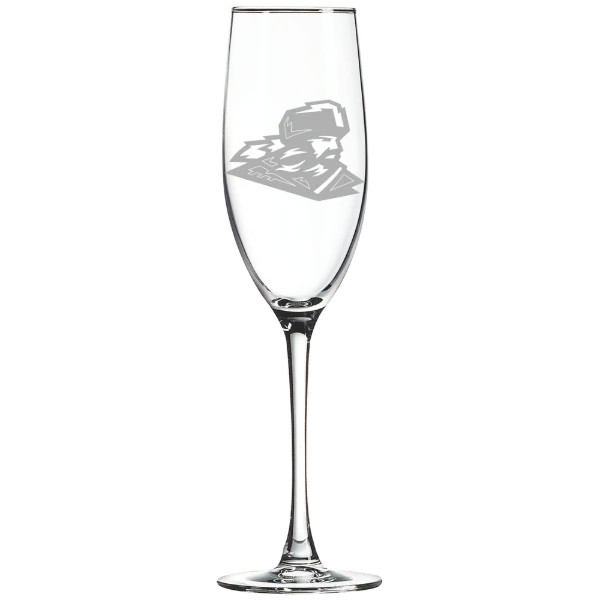 Mansfield University of Pennsylvania Polar Camel 8 oz. Champagne Flute