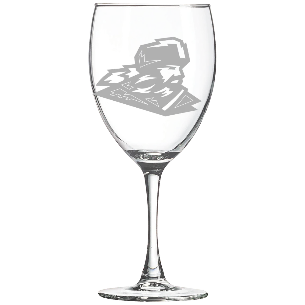 Mansfield University of Pennsylvania Polar Camel 10 1/2 oz. Wine Glass