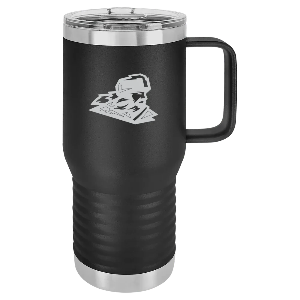Mansfield University of Pennsylvania Polar Camel 20 oz. Travel Mug with Slider Lid