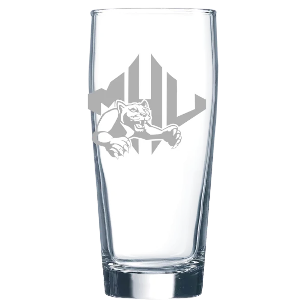 Mars Hill University Polar Camel 16 oz. Willi Becher Beer Glass