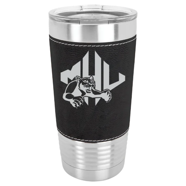 Mars Hill University Polar Camel 20 oz. Leatherette Grip Tumbler with Standard Lid