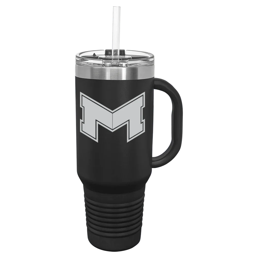 Maryville University of Saint Louis Polar Camel 40 oz. Travel Mug with Snap Lid & Straw